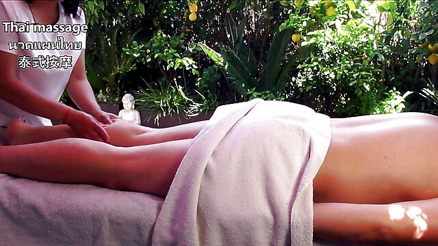 Outdoors oil sex, massage room cumshot, body oil masturbating, public happy ending, thai milf happy ending