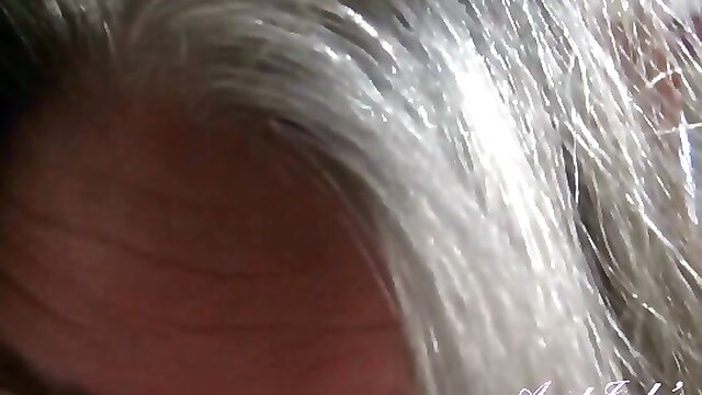 Granny nipples pov, morning granny, grey haired granny, mature fat masterbation, granny masturbation pov