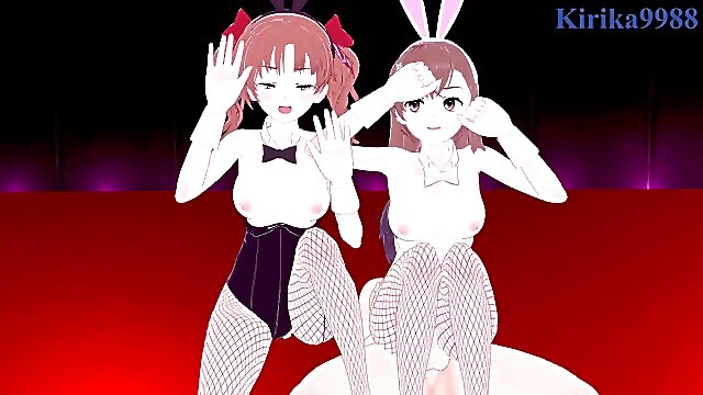 Sexy fuck orgasm, misaka mikoto hentai, 3d anime threesome, flats orgasm, bunny cartoon sex