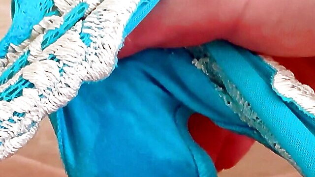 Wife panty rub, german pov solo, dirty panties masturbates, homemade dirty panties, wet rubbing panty