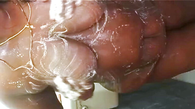 Indian bathing couple, chennai tamill, indian chennai, indian pussy bath, couples soaping